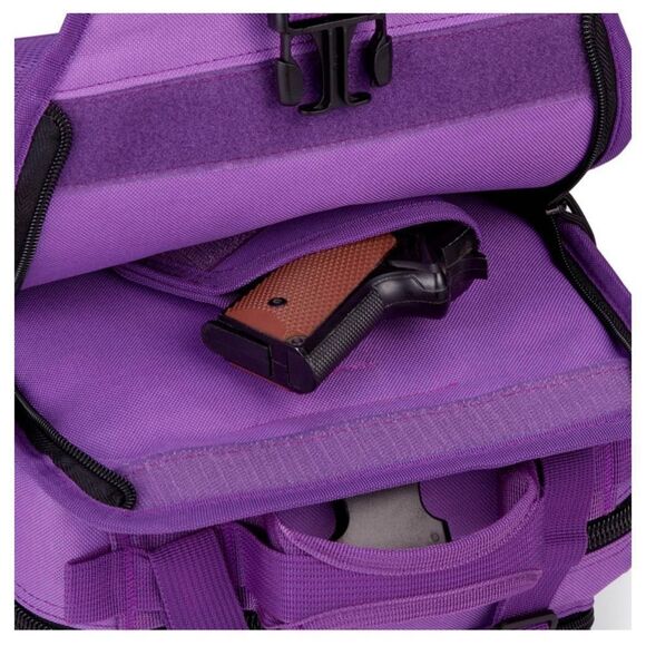 Tactical EDC Sling Bag Backpack with Pistol Holster Military Shoulder Backpack - Picture 5 of 12